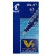 بايلوت قلم حبر جاف هاي تيك بوينت موديل BX-V7(0.7 ملم، مجموعة من 12 قطعة، أزرق)
