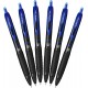 أقلام حبر جل قابلة للسحب من يوني بول 307، متوسطة الحجم 0.7 ملم، عبوة من 12(أزرق)